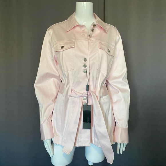 Votre Nom Jackets & Blazers - Votre Nom Pastel Pink Jacket